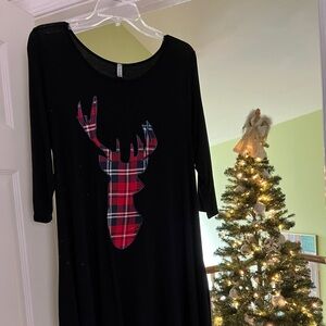 Reindeer Swing Dress